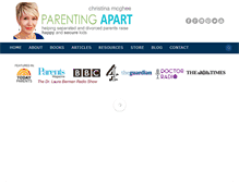 Tablet Screenshot of divorceandchildren.com